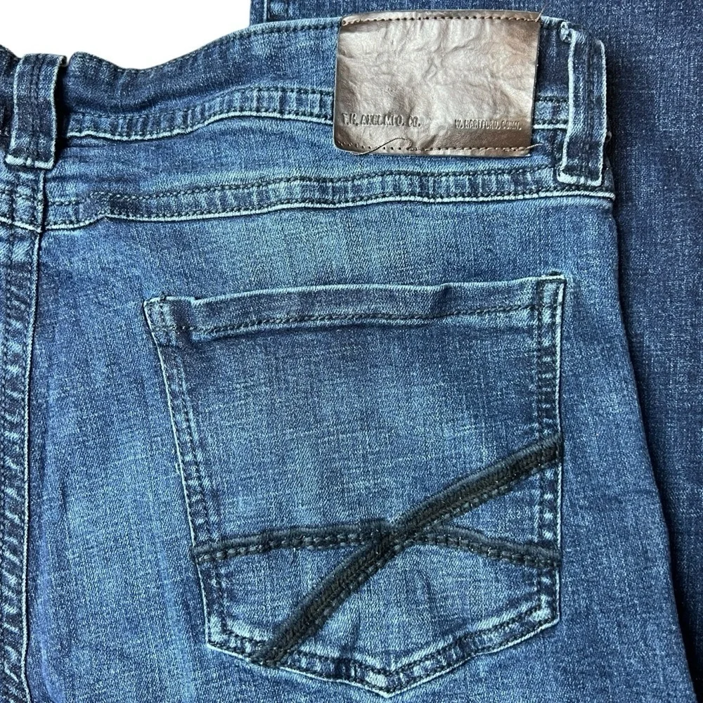 T.K. Axel Slim Boot Bondi Dark Wash Jeans Men’s Size 38x32 Denim - Picture 7 of 13